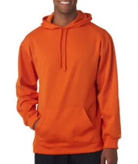 1454 Badger Adult BT5 Performance Fleece Poly Hoodie Burnt Orange