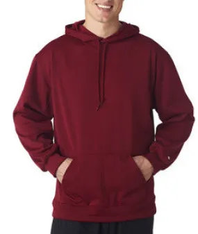 1454 Badger Adult BT5 Performance Fleece Poly Hoodie Cardinal