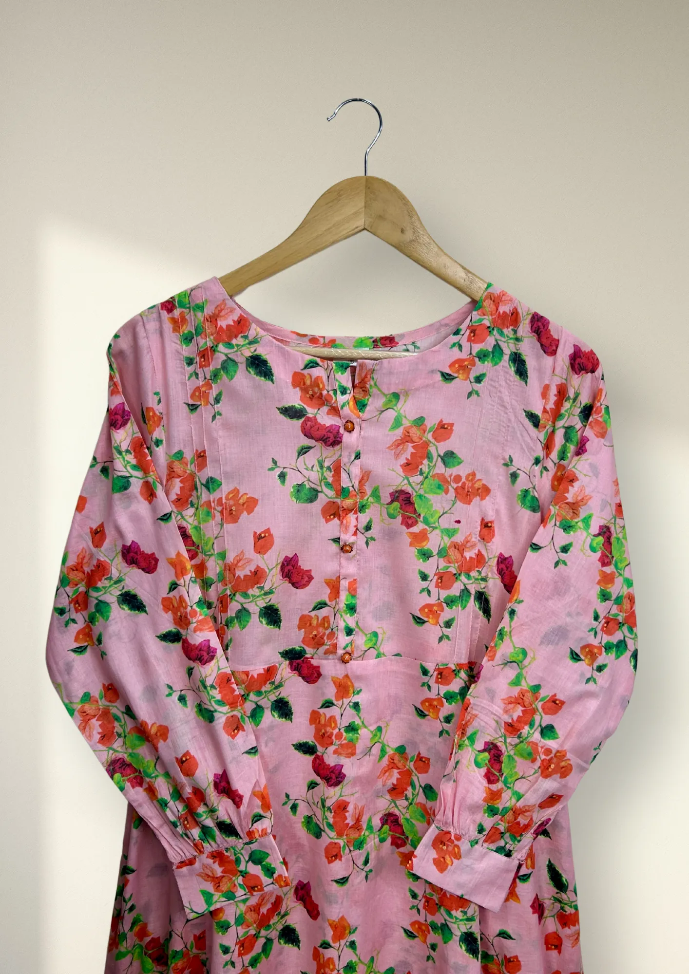 1Pc Printed Lawn Long Tunic PRINT-R24-0017
