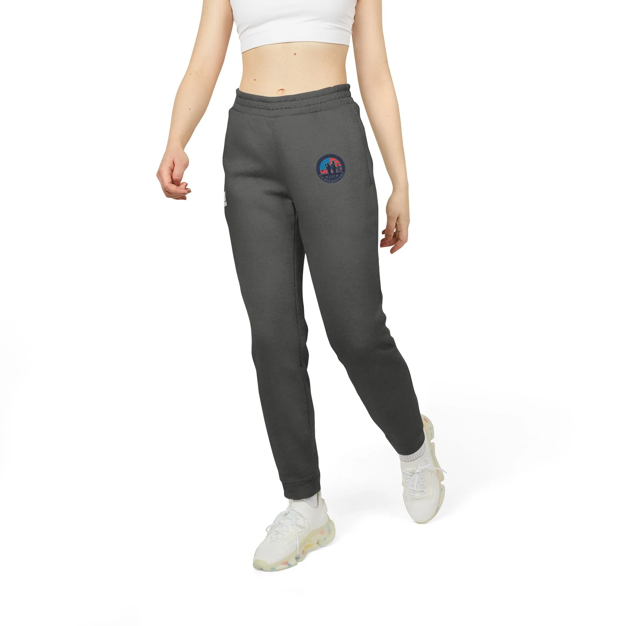 Adidas Unisex Fleece Joggers OMDG Flag logo