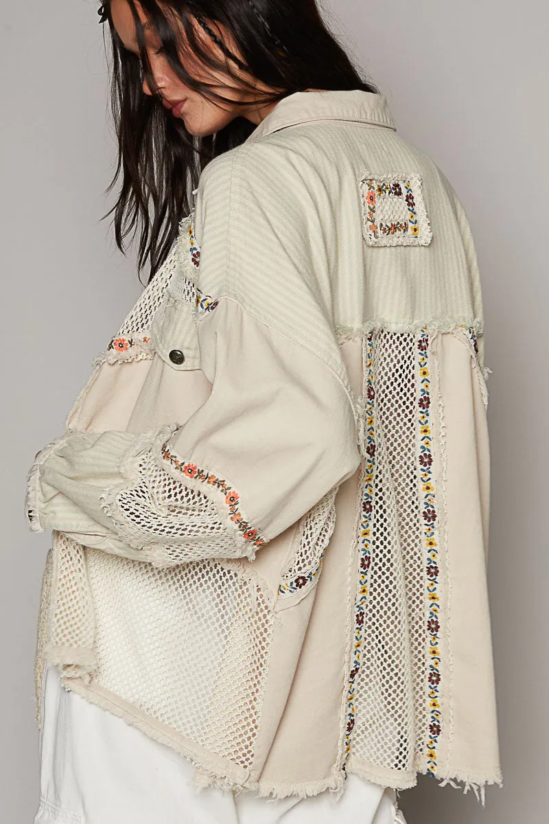 After Hours Balloon Sleeve Shacket