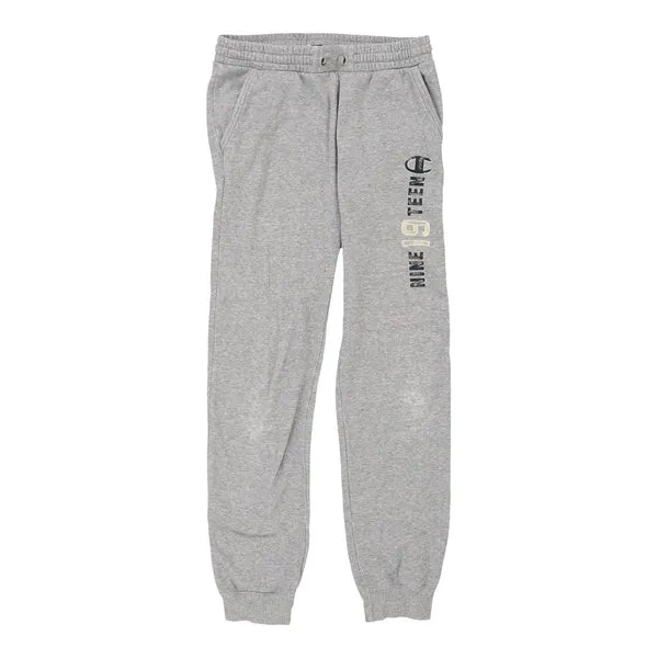 Age 13-14 Champion Joggers - XL Grey Cotton Blend