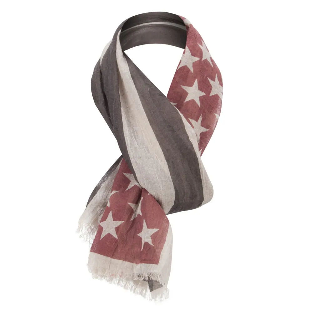 American Flag Summer Scarf