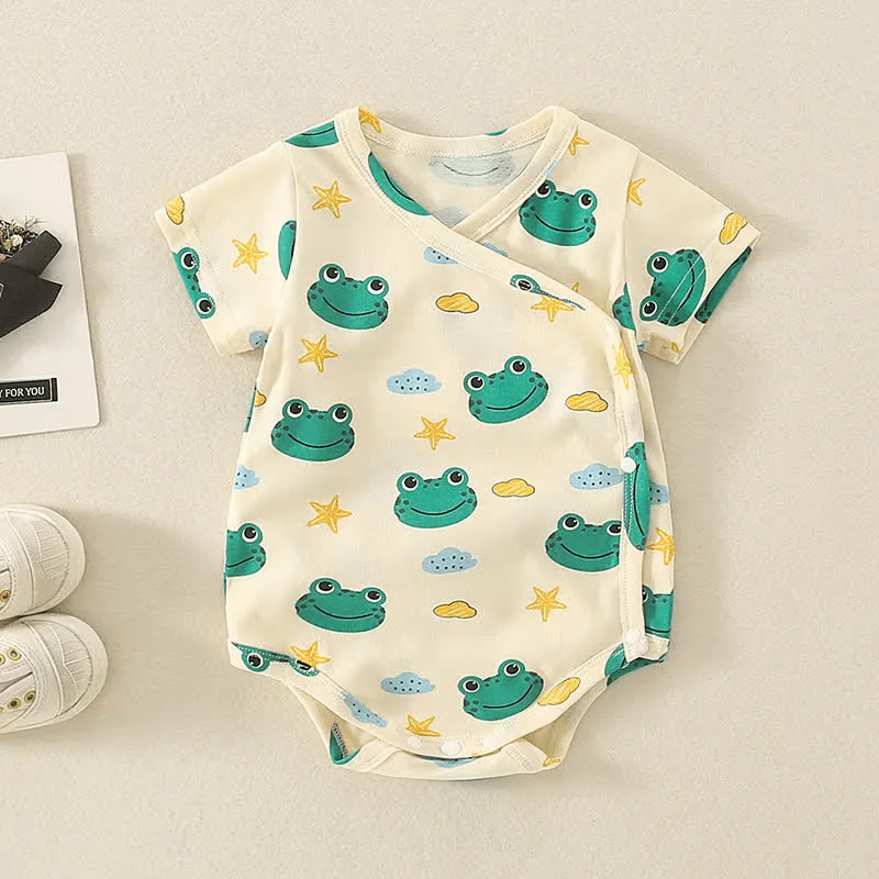 Baby Frog Starfish Crew Neck Bodysuit