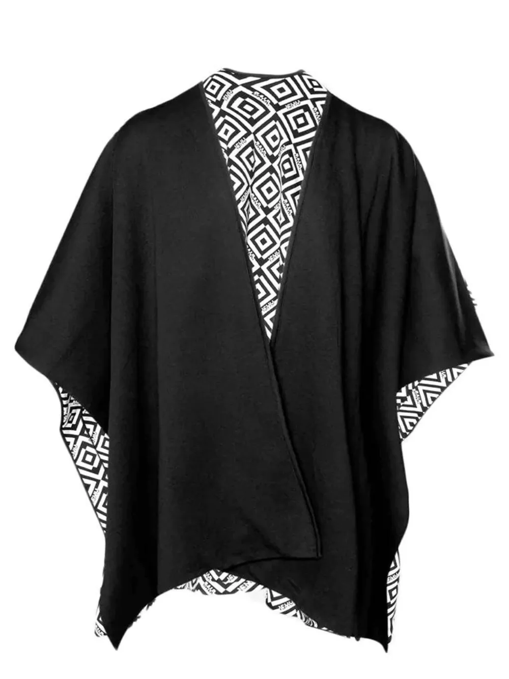 BALR X ISHU Reversible Poncho black