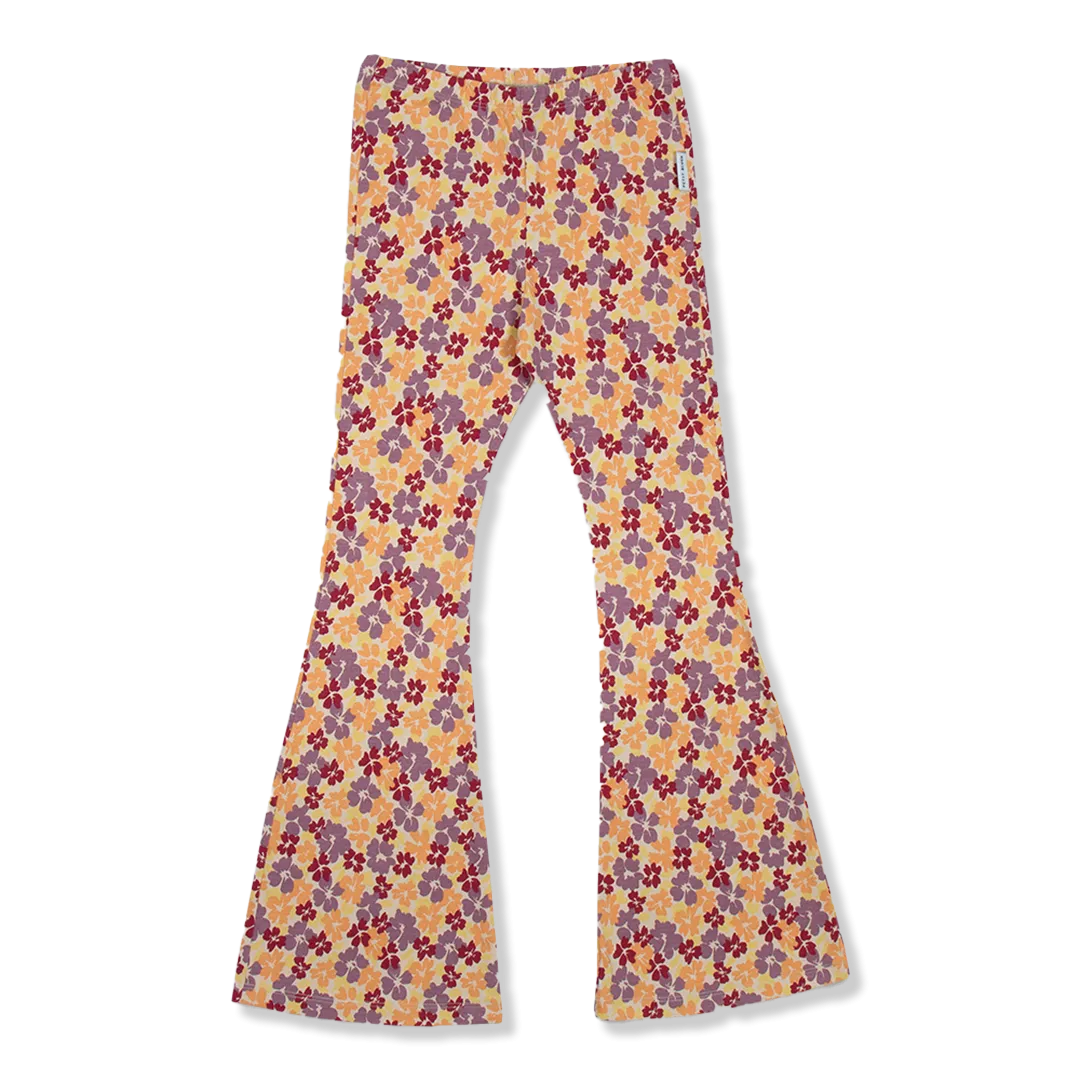 Bowie Flared Pants | Wild Flowers AOP
