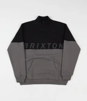 Brixton Dimension 1/2 Zip Sweatshirt - Black