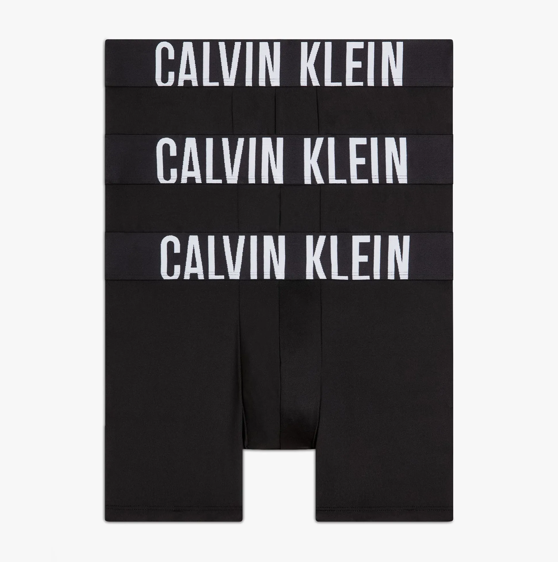 Calvin Klein INTENSE POWER 3 Pack Mens Boxer Briefs Black