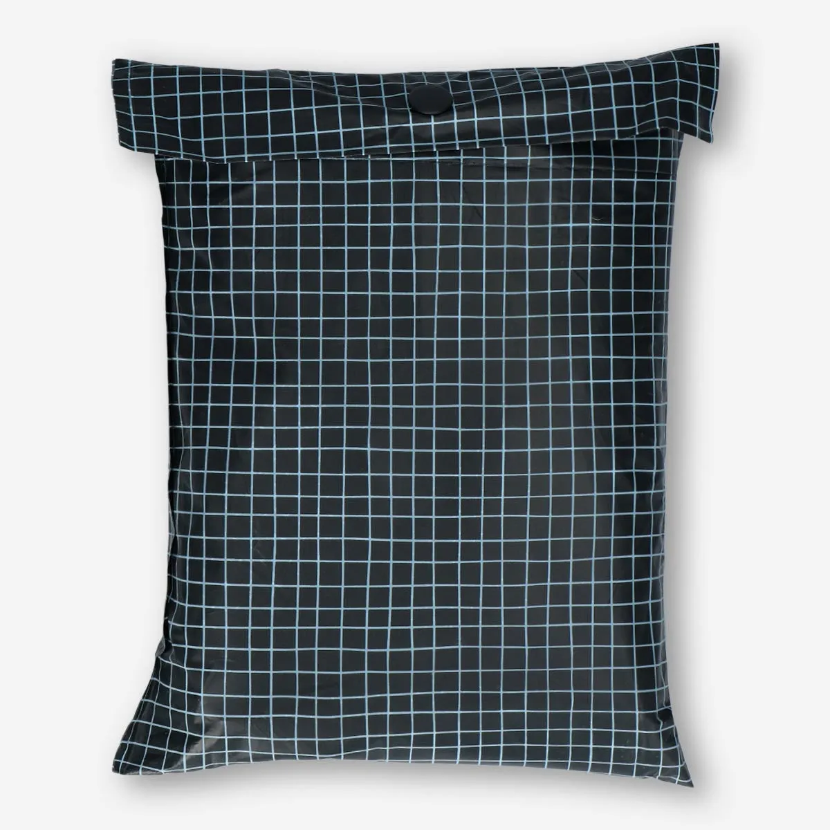 Checkered Rain Poncho for Adults