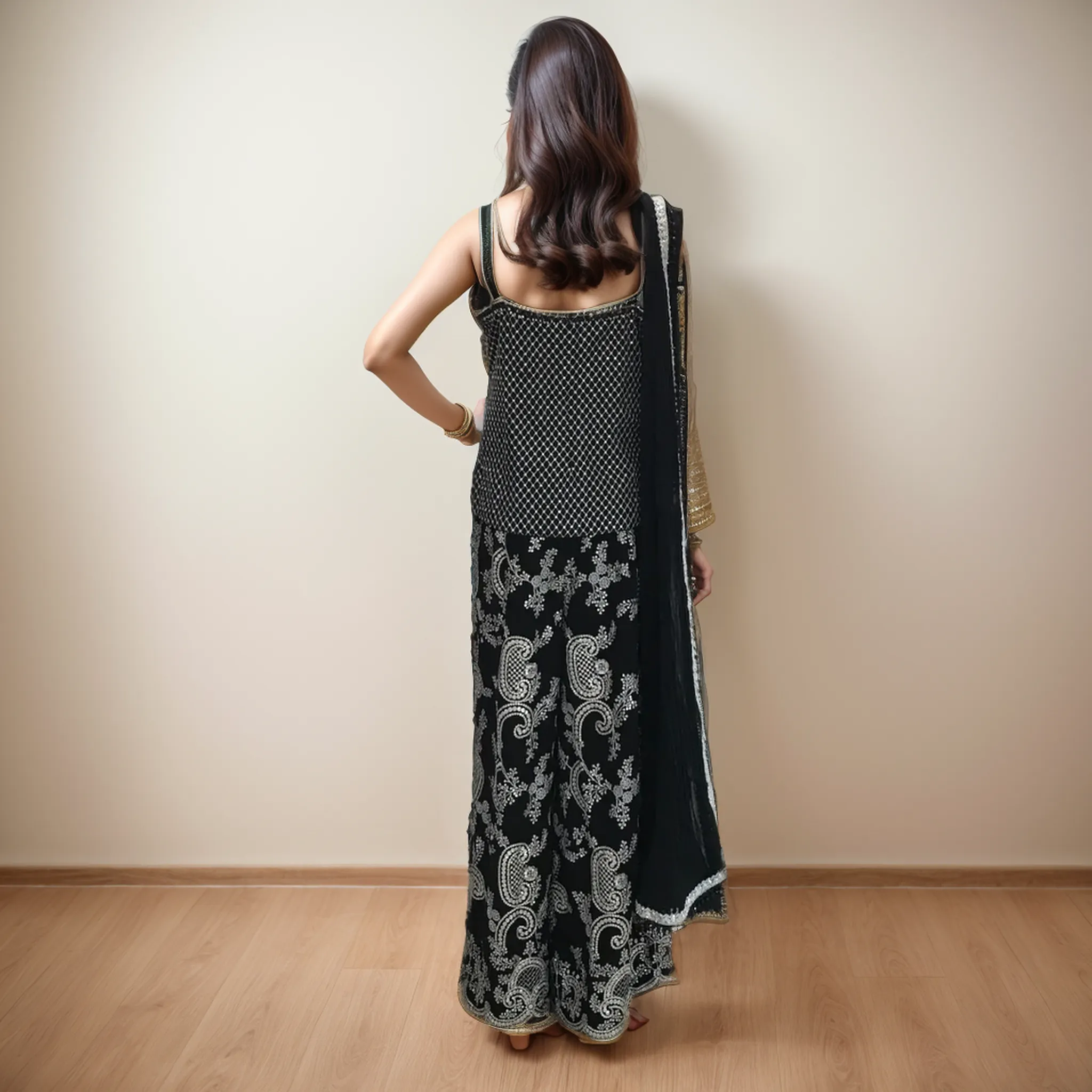Choli Palazzo Scarf