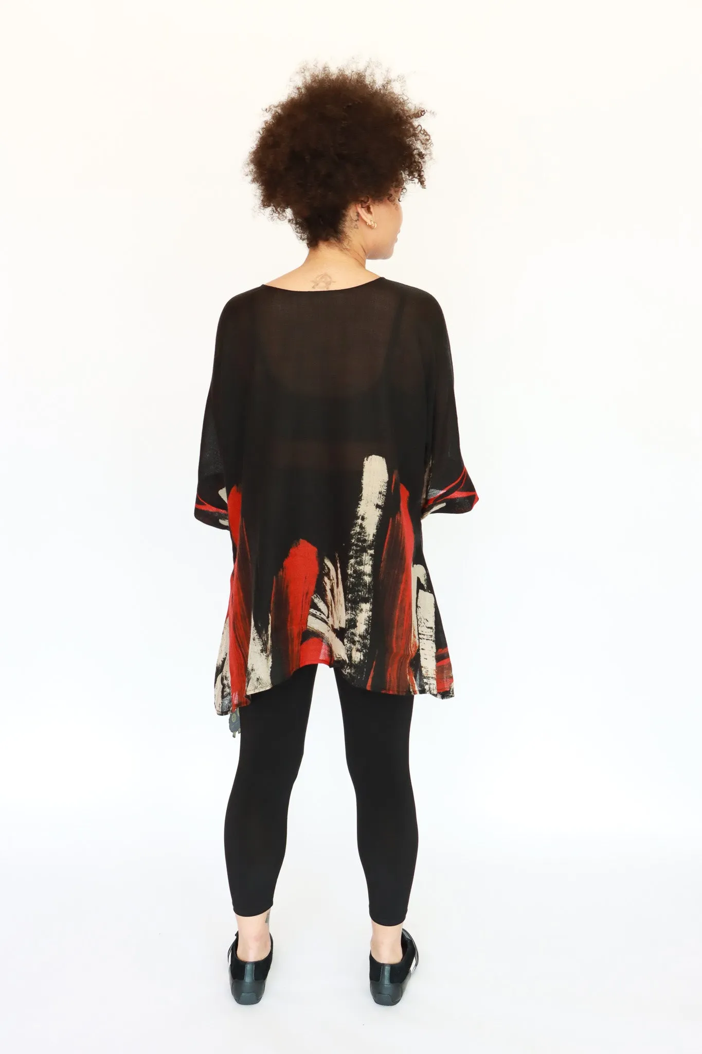 Cocoon House Wool Cinnamon Tunic