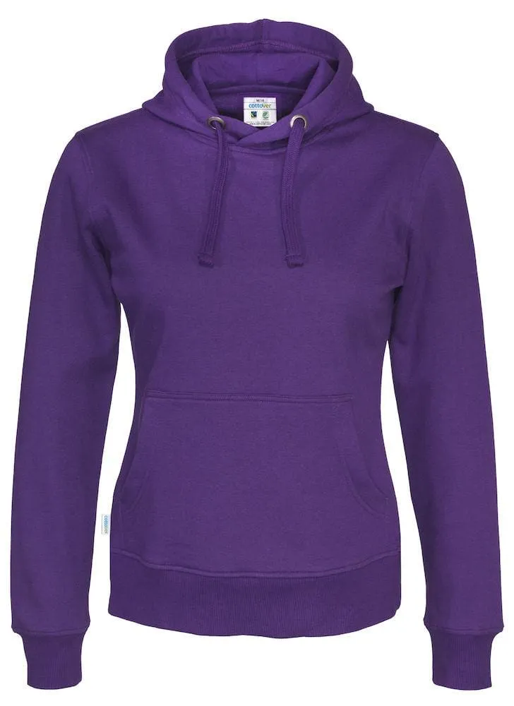 Cottover Damen Hoody Pullover mit Kapuze 'Hood Lady'
