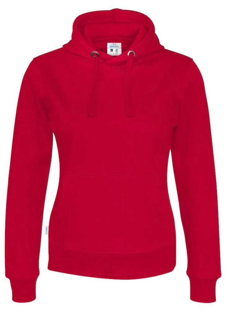 Cottover Damen Hoody Pullover mit Kapuze 'Hood Lady'