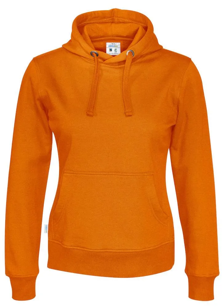 Cottover Damen Hoody Pullover mit Kapuze 'Hood Lady'
