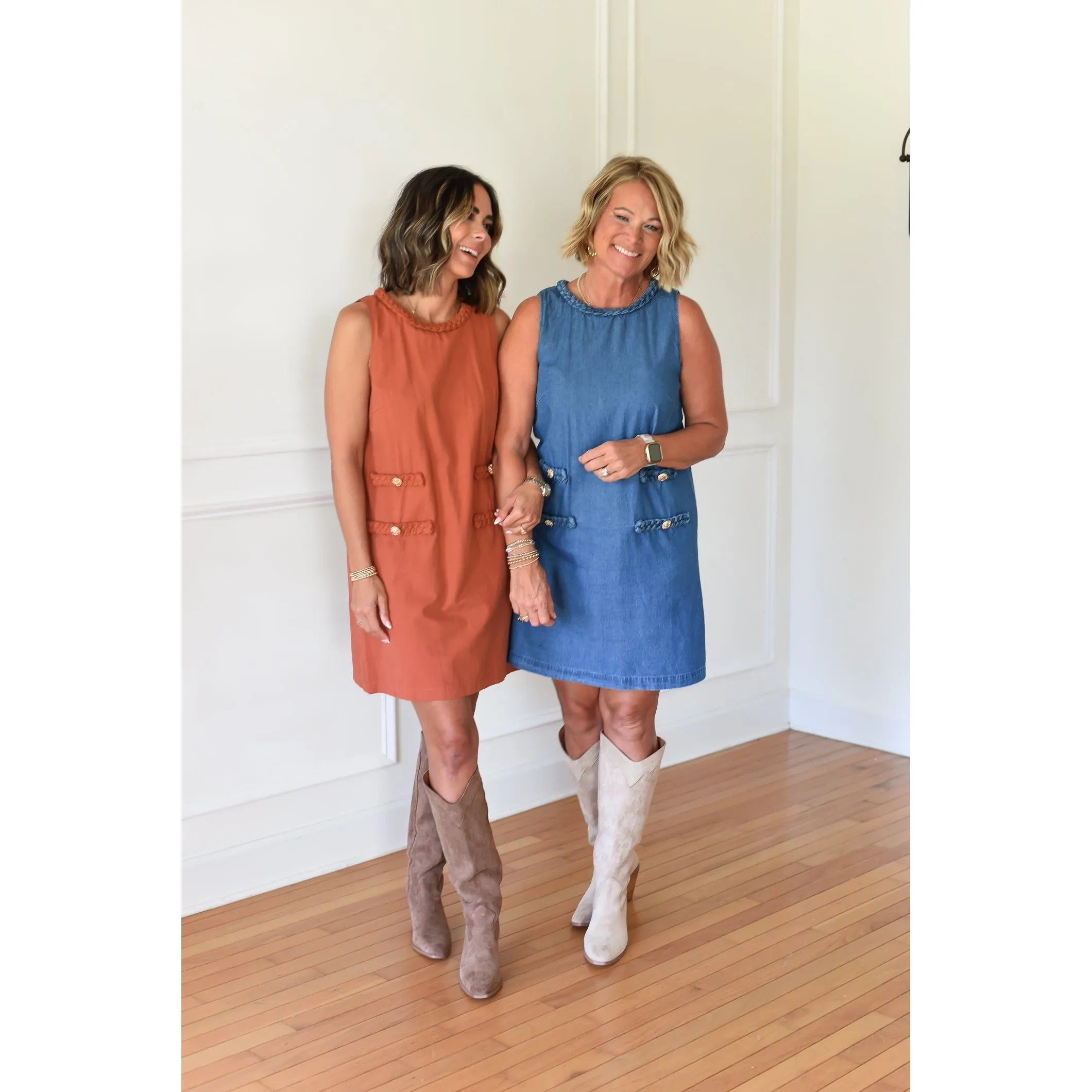 Dawn Rope Detail Tunic Dress