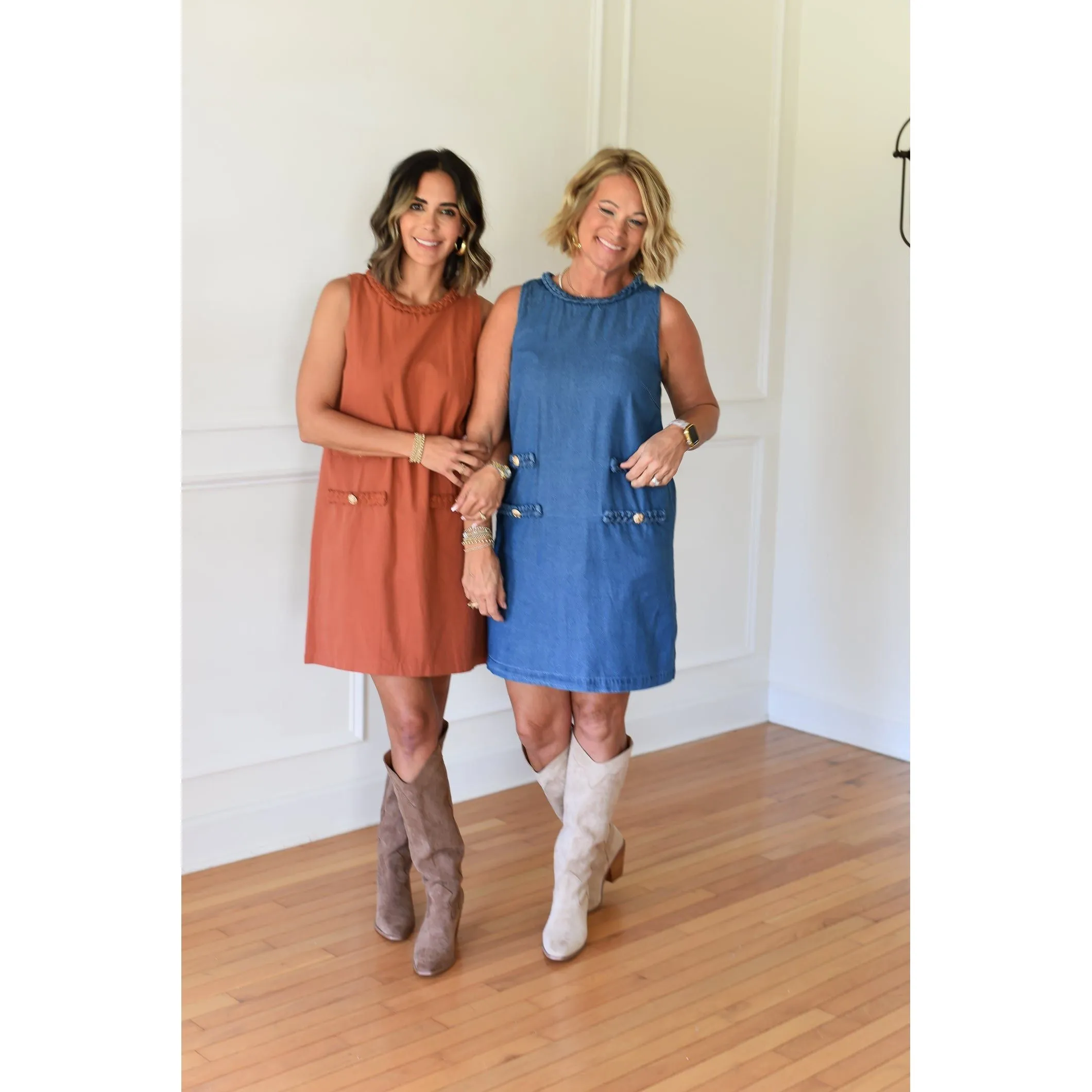 Dawn Rope Detail Tunic Dress