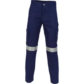 DNC Cotton Drill Cargo Pants With 3M Reflective Tape (3319)