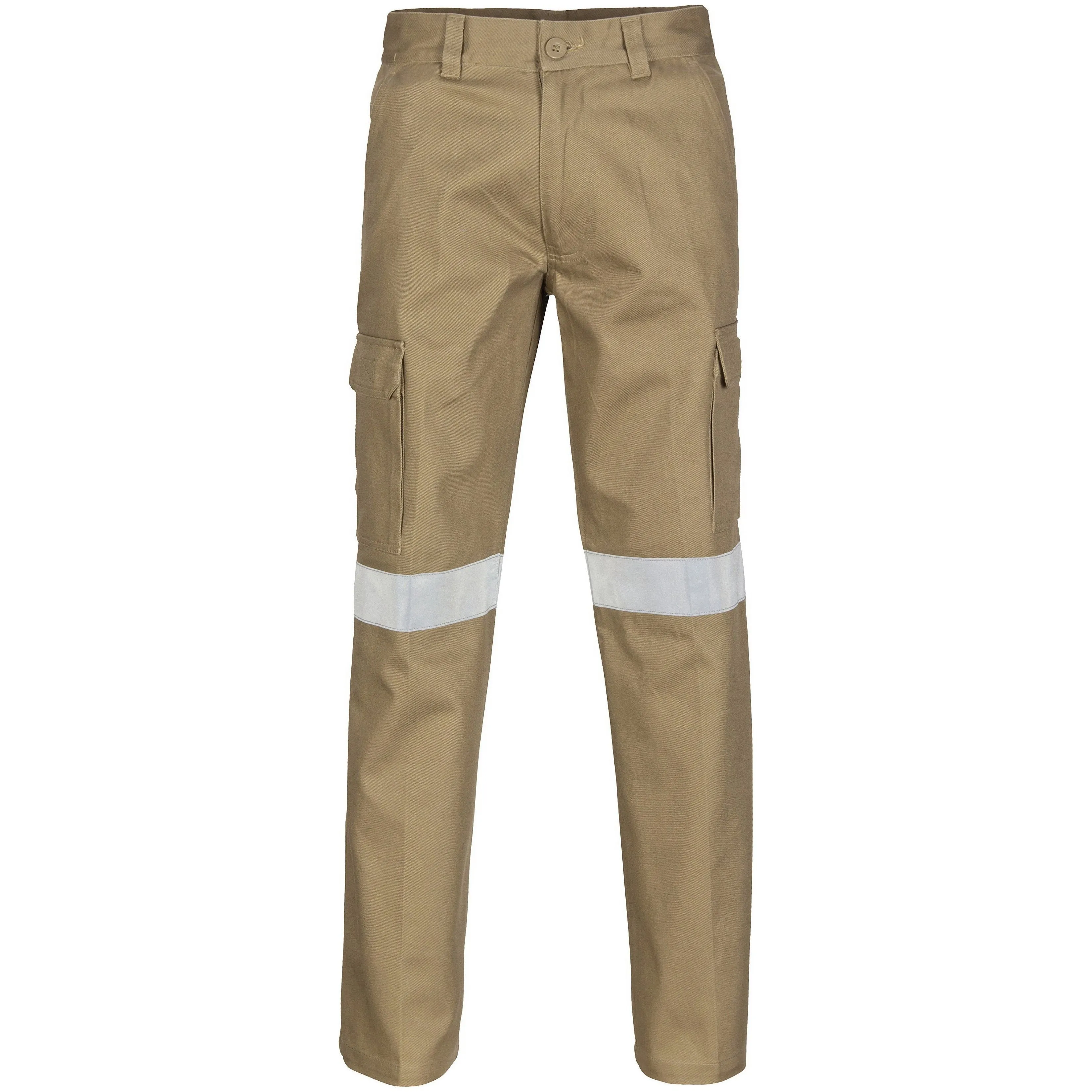 DNC Cotton Drill Cargo Pants With 3M Reflective Tape (3319)