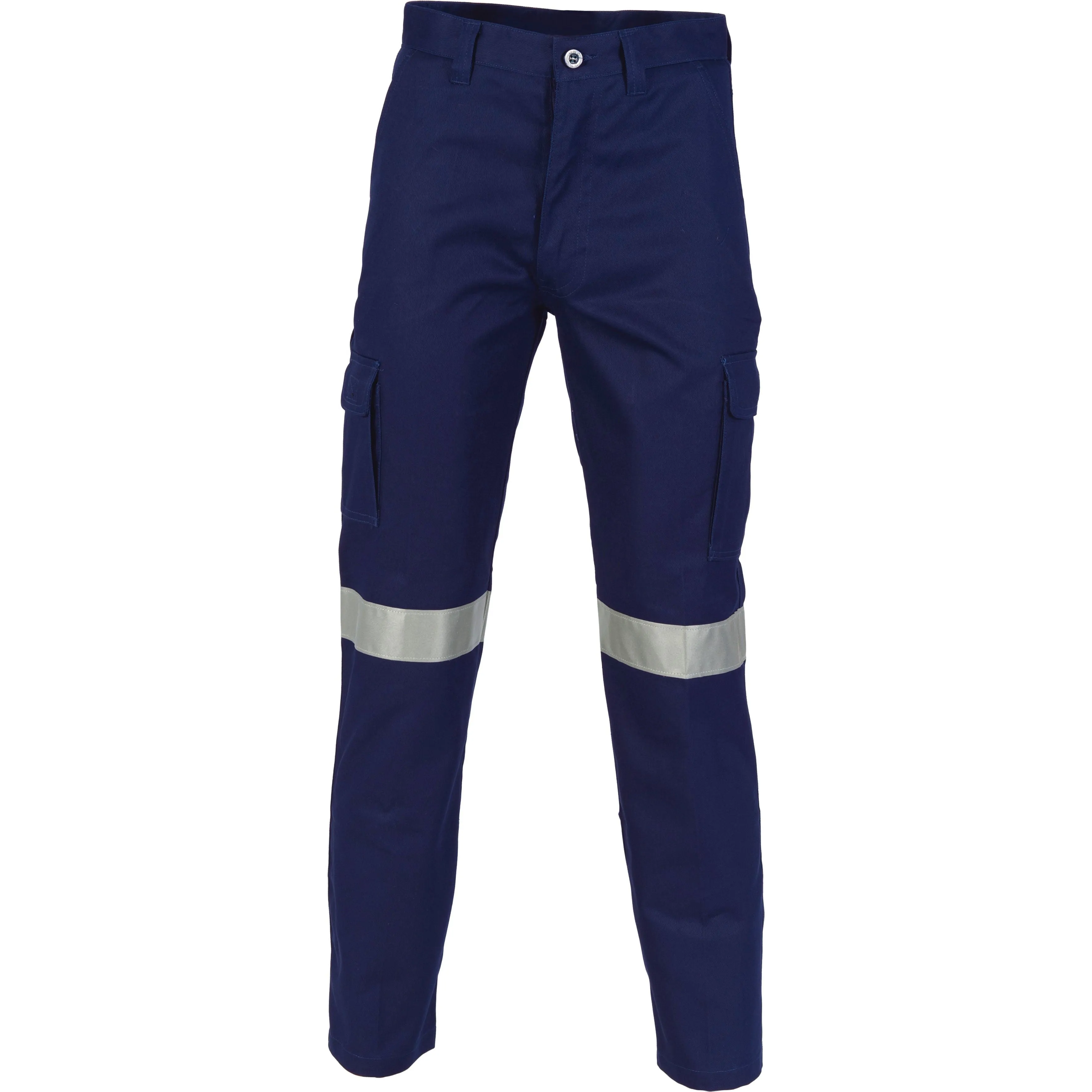 DNC Cotton Drill Cargo Pants With 3M Reflective Tape (3319)