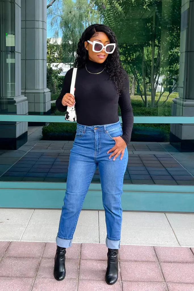 Essential Black Bodysuit
