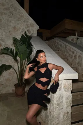 EYY Women Black Skirt Suit - Mexicali