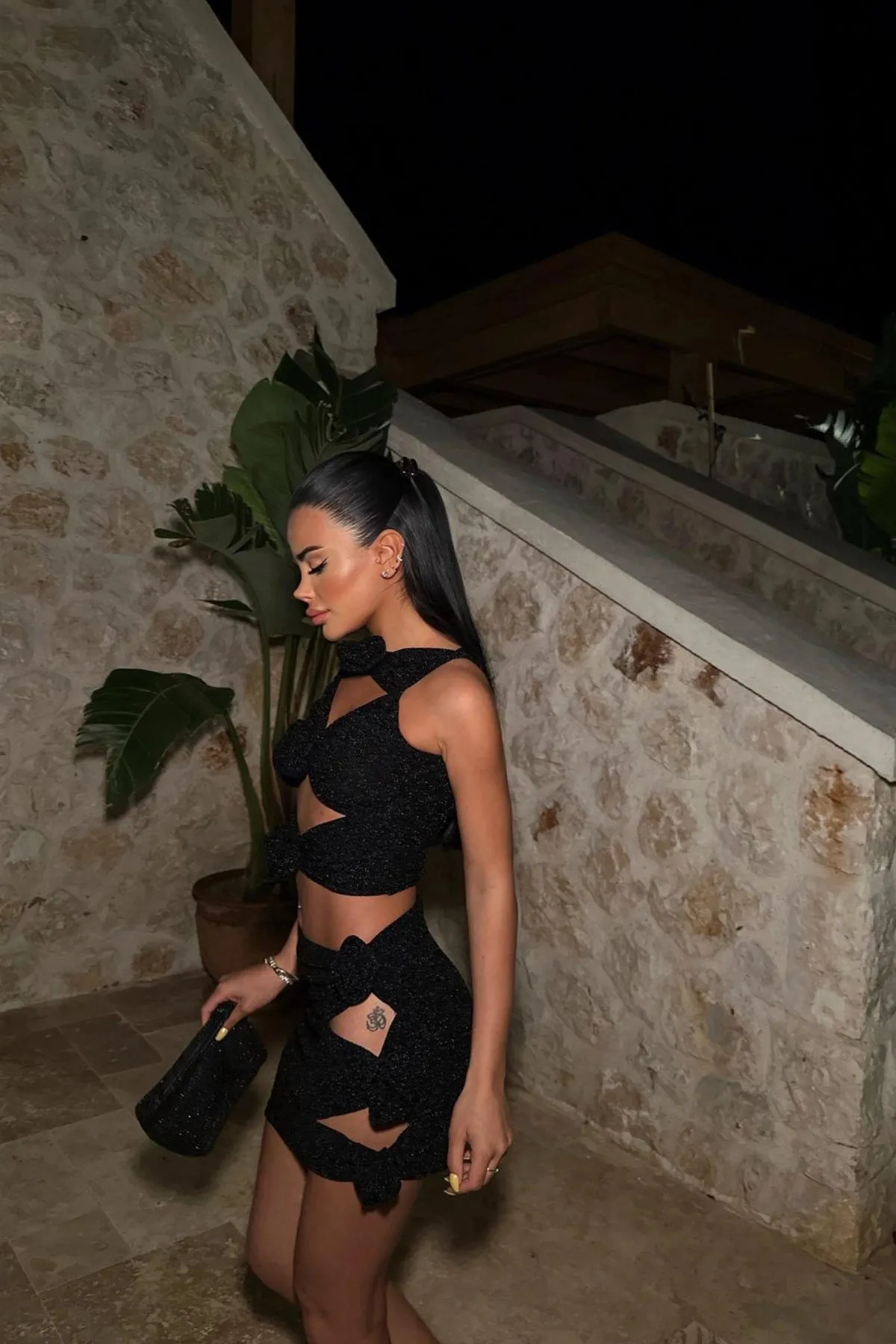 EYY Women Black Skirt Suit - Mexicali