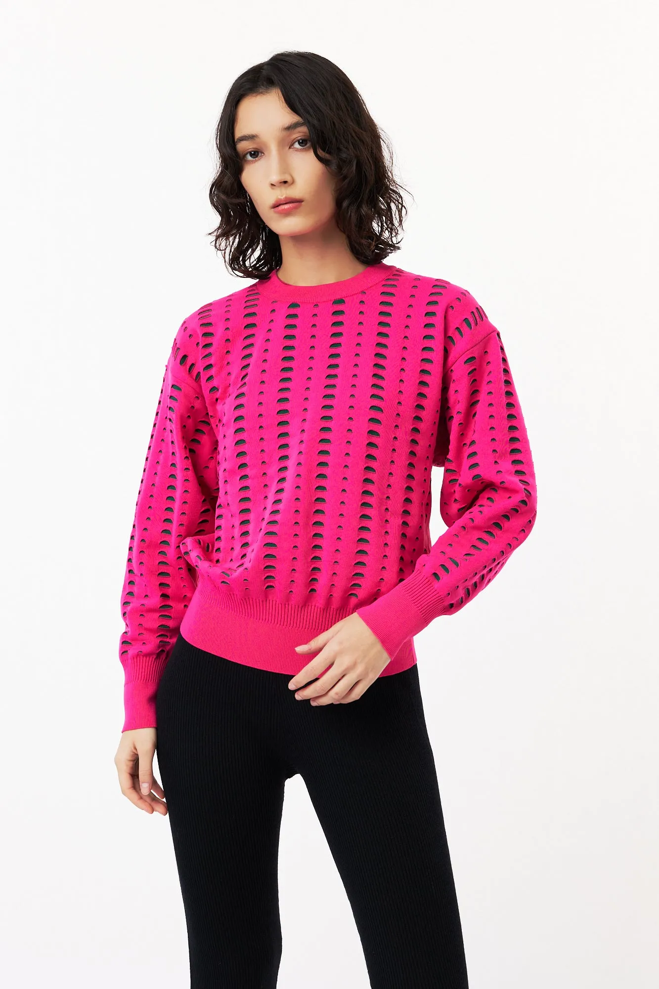 FAÇADE CUPRO PULLOVER