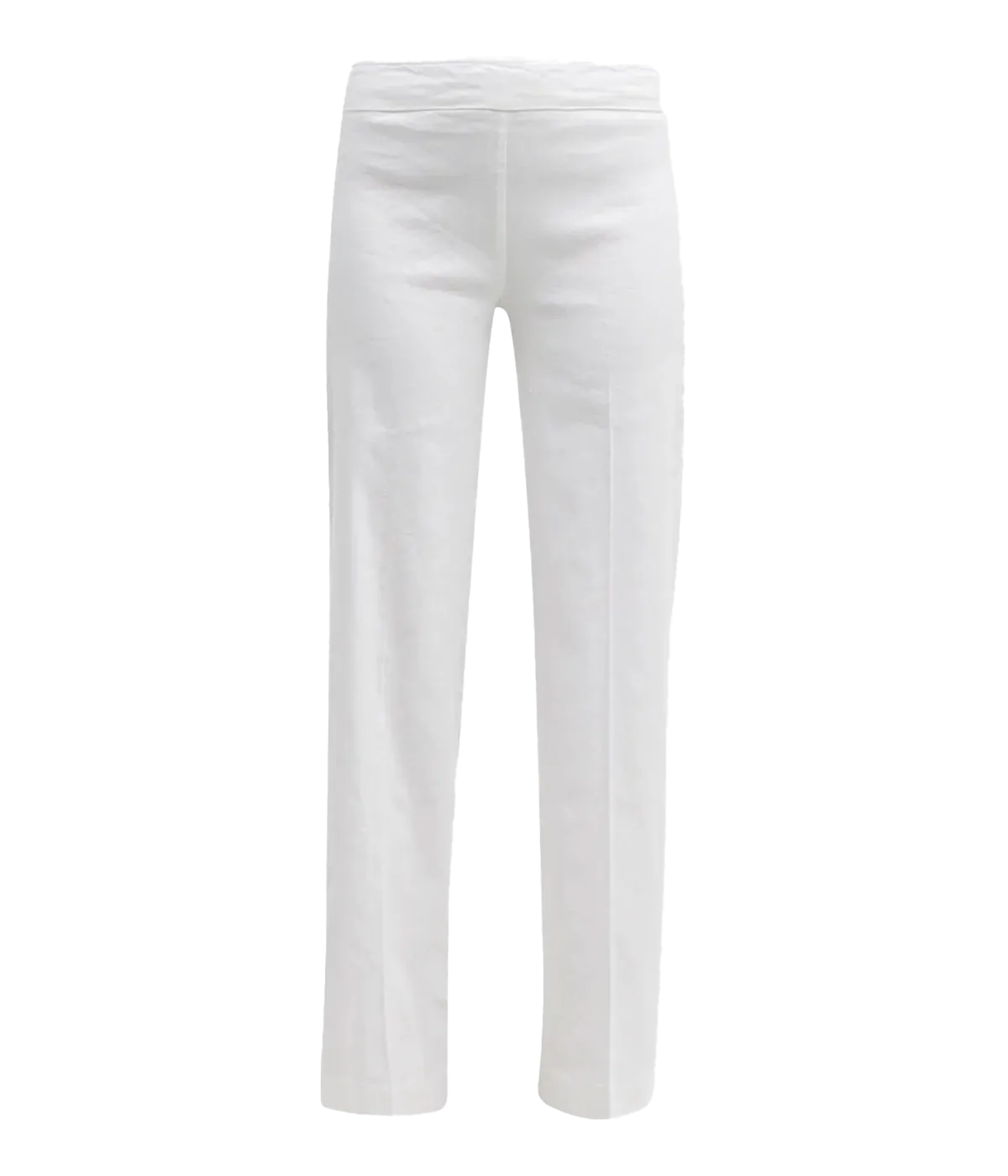 Flavia Linen Pants in White