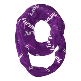 Furman Paladins Repeat Logo Game Day Collegiate Women Light Weight Ultra Soft Infinity Scarf by Vive La Fete