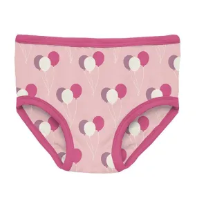 Girl's Print Bamboo Underwear - Lotus Balloons