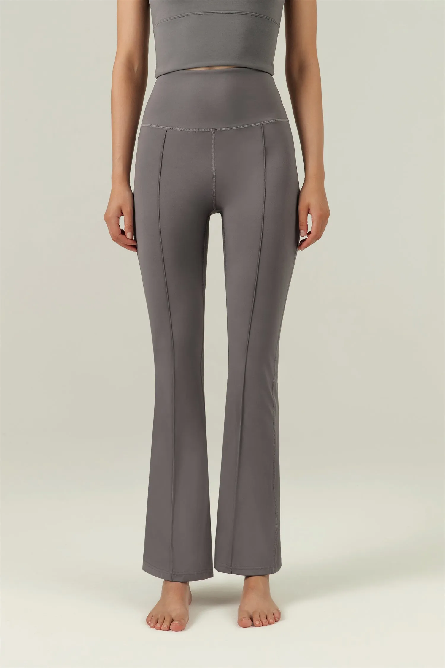 High Waisted Flared Sport Pant