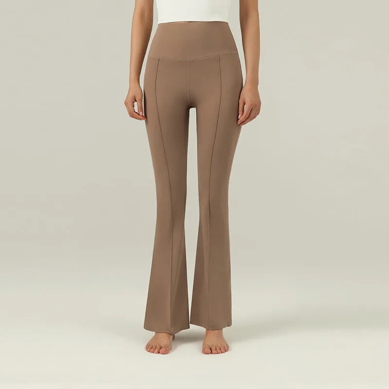 High Waisted Flared Sport Pant