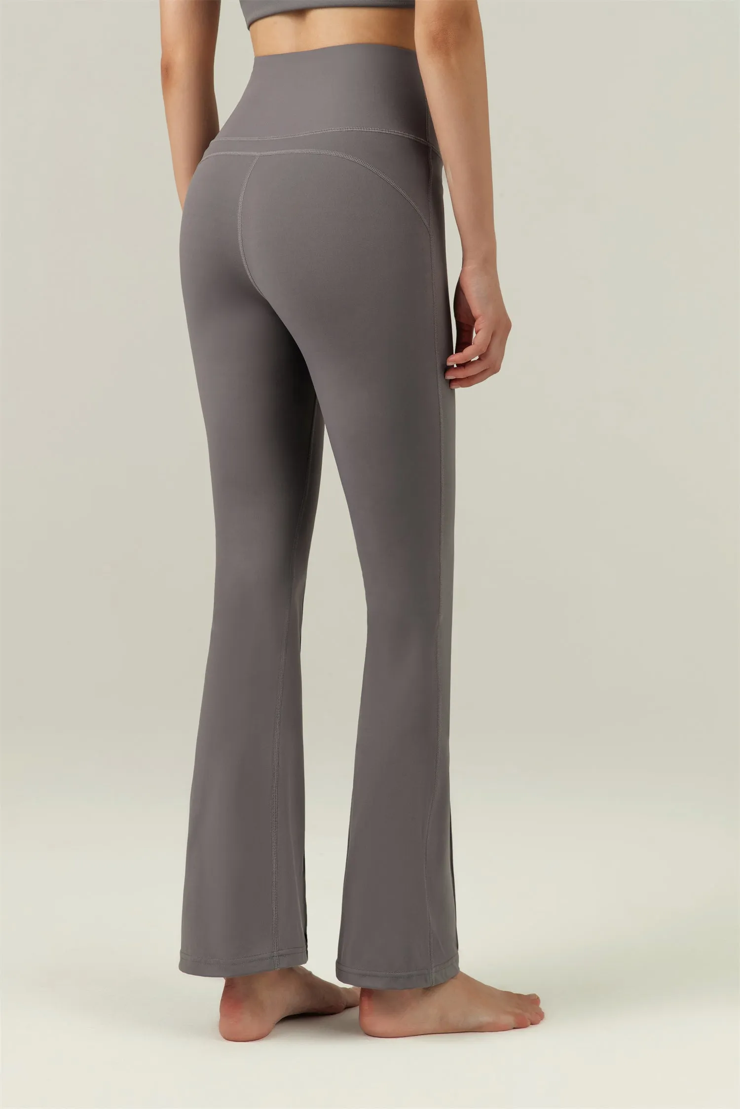 High Waisted Flared Sport Pant