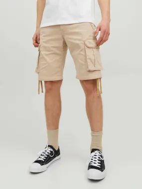 Jack & Jones Uomo Bermuda Cargo Zeus Beige 12205883