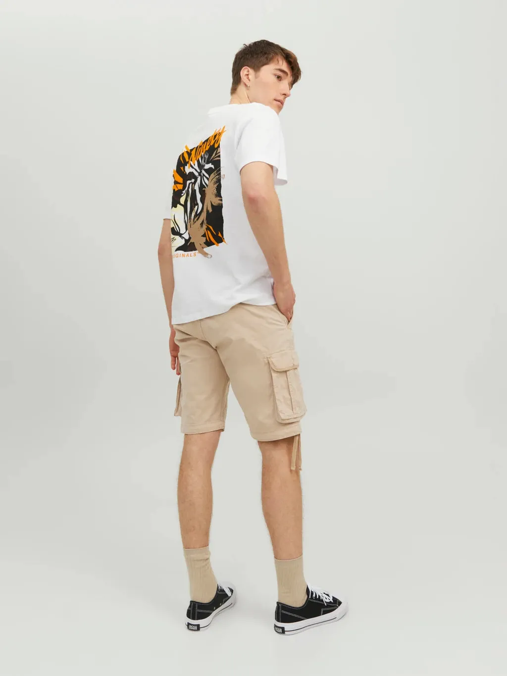 Jack & Jones Uomo Bermuda Cargo Zeus Beige 12205883