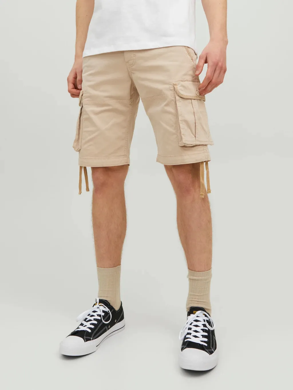 Jack & Jones Uomo Bermuda Cargo Zeus Beige 12205883