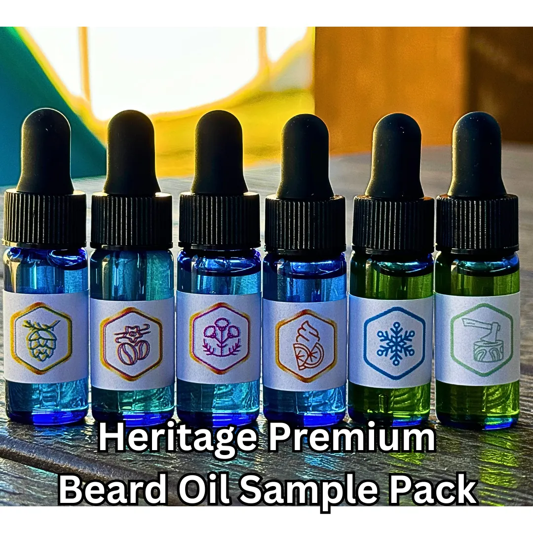 Kilt Beard Company Heritage Premium Beard Oil Sample Pack