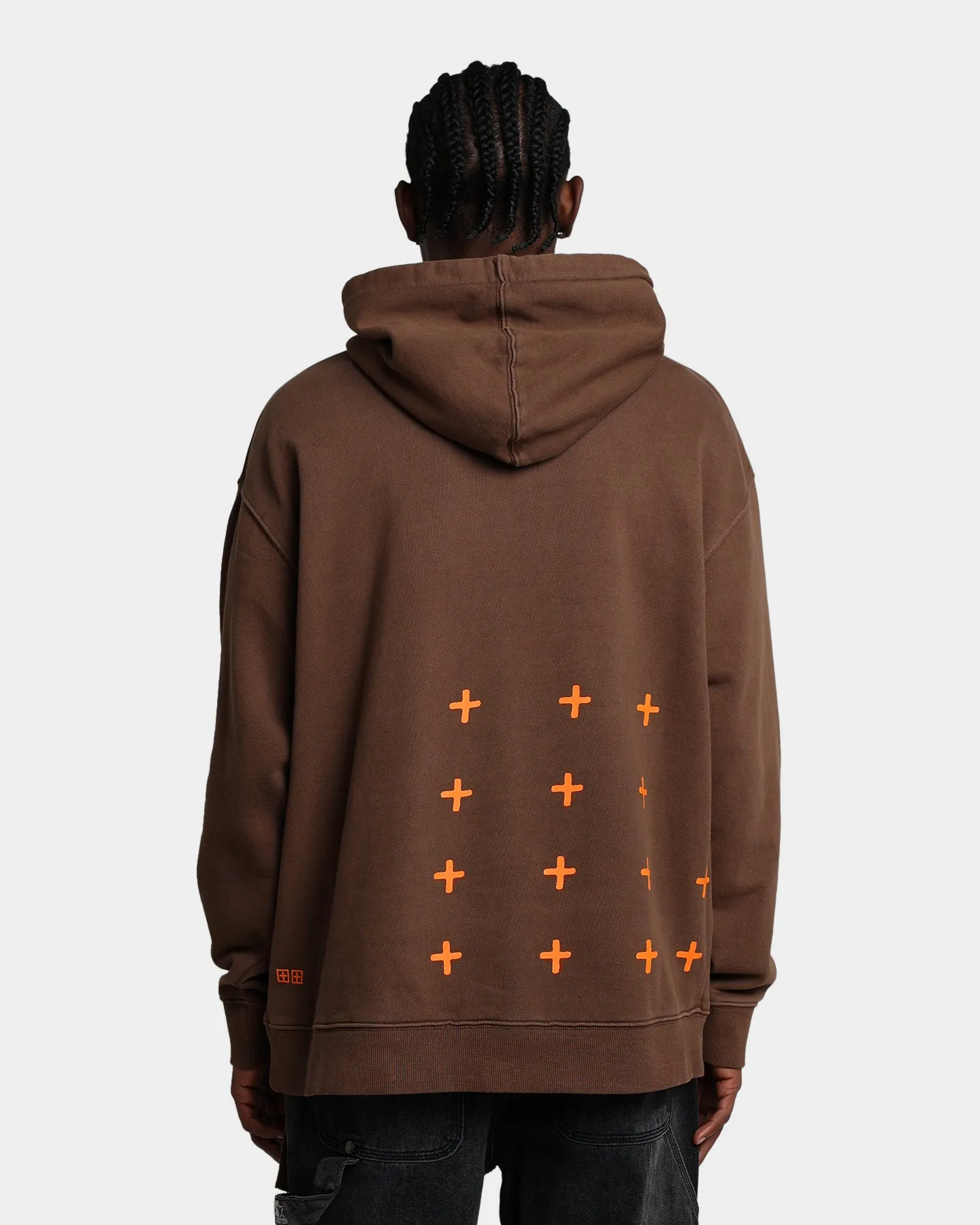 Ksubi 4 x 4 Biggie Hoodie Brown