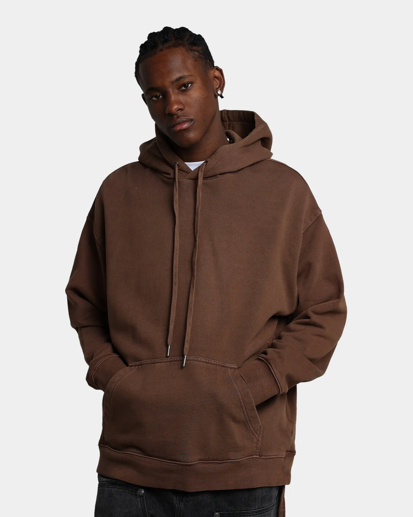 Ksubi 4 x 4 Biggie Hoodie Brown