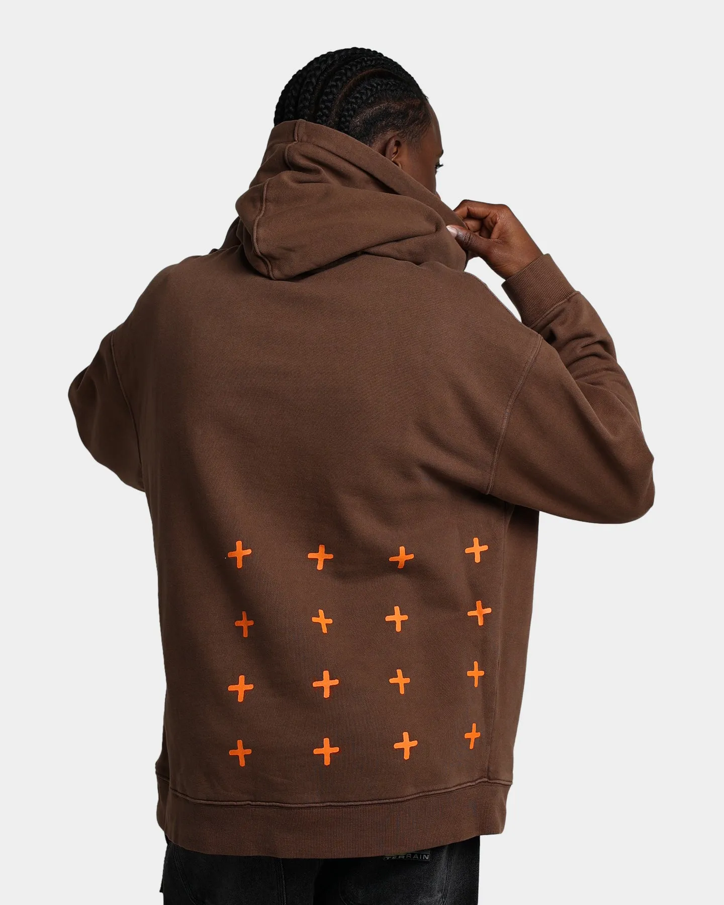 Ksubi 4 x 4 Biggie Hoodie Brown