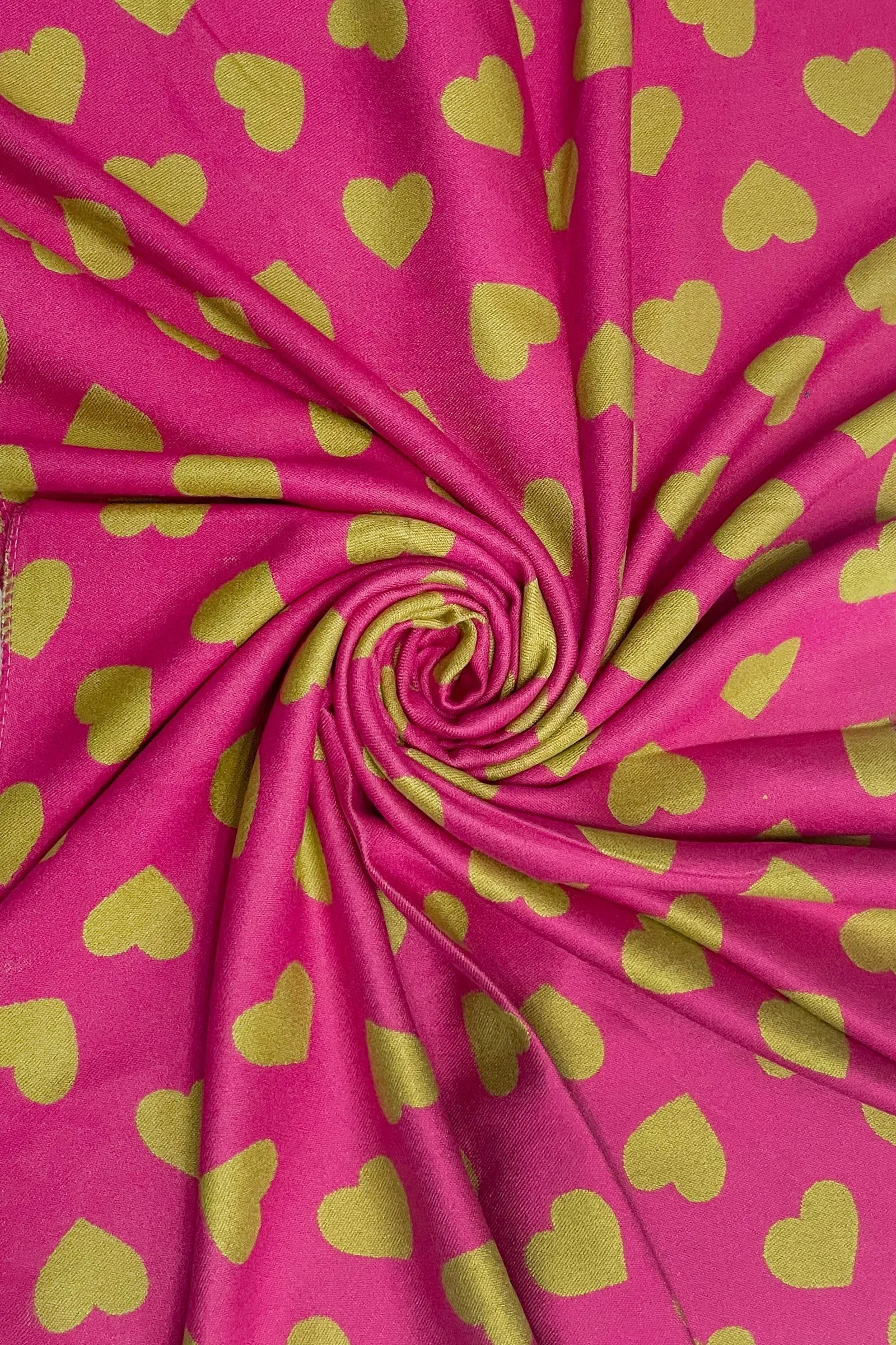 Love Heart Reversible Scarf