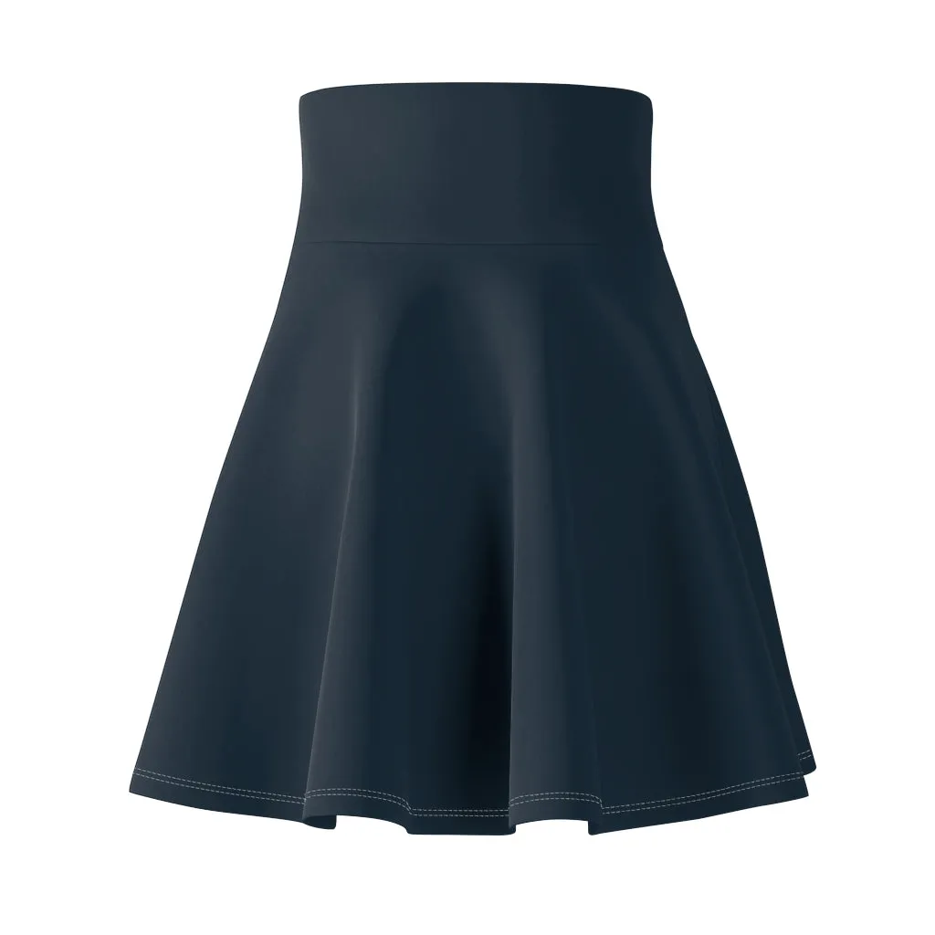 Midnight Navy Skater Skirt