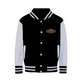 Offline Avatar Logo - Pixel Gallery Varsity Jacket