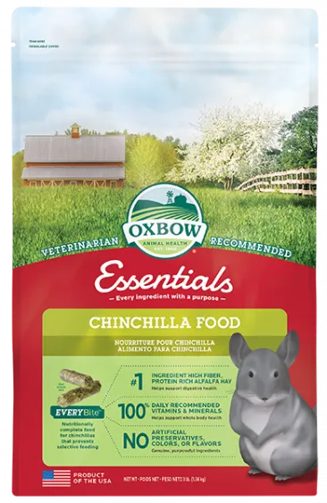 Oxbow Essentials - Chinchilla Food (3 lbs)
