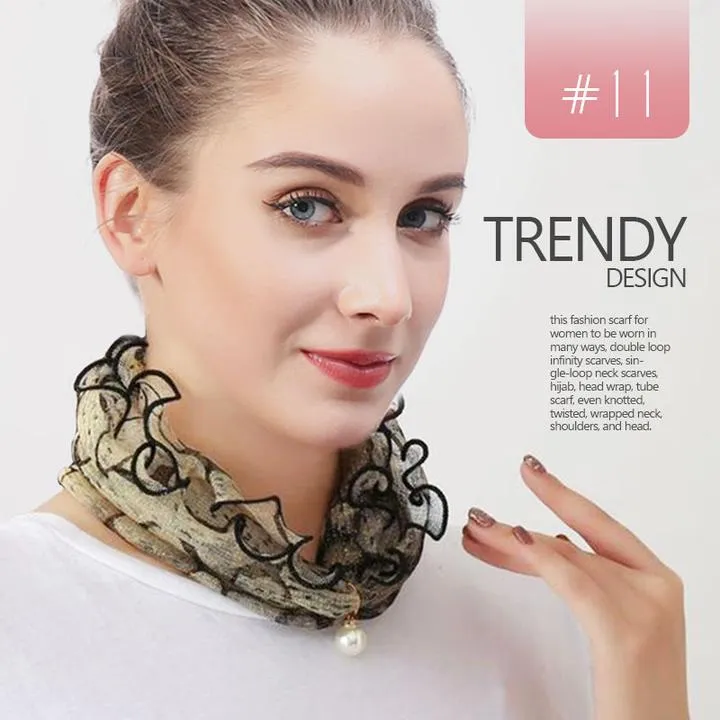 Pearl Lace Variety Scarf