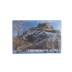 Photo Magnet-Edinburgh Castle Winter