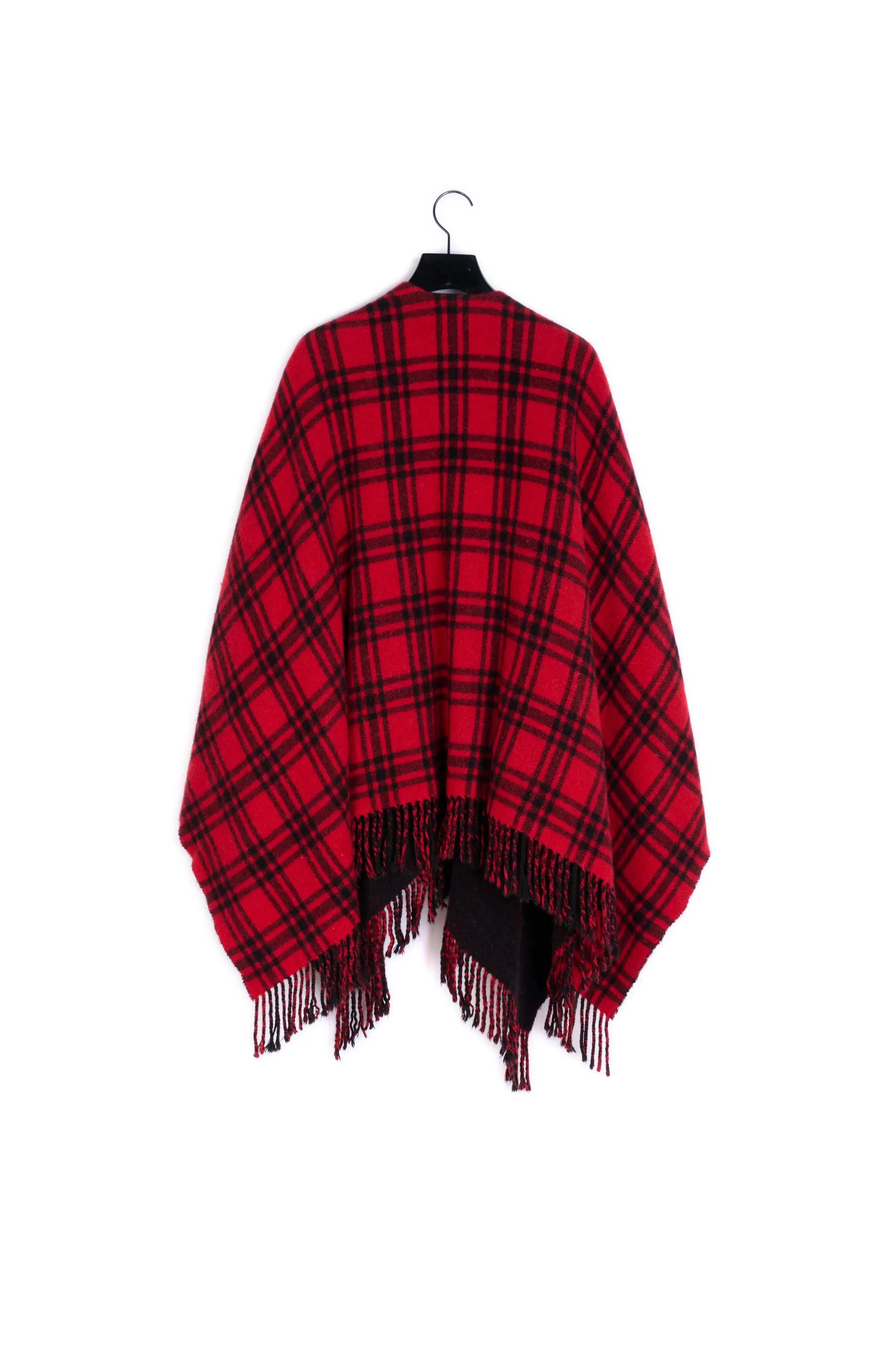 Poncho rouge