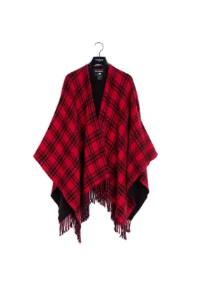Poncho rouge