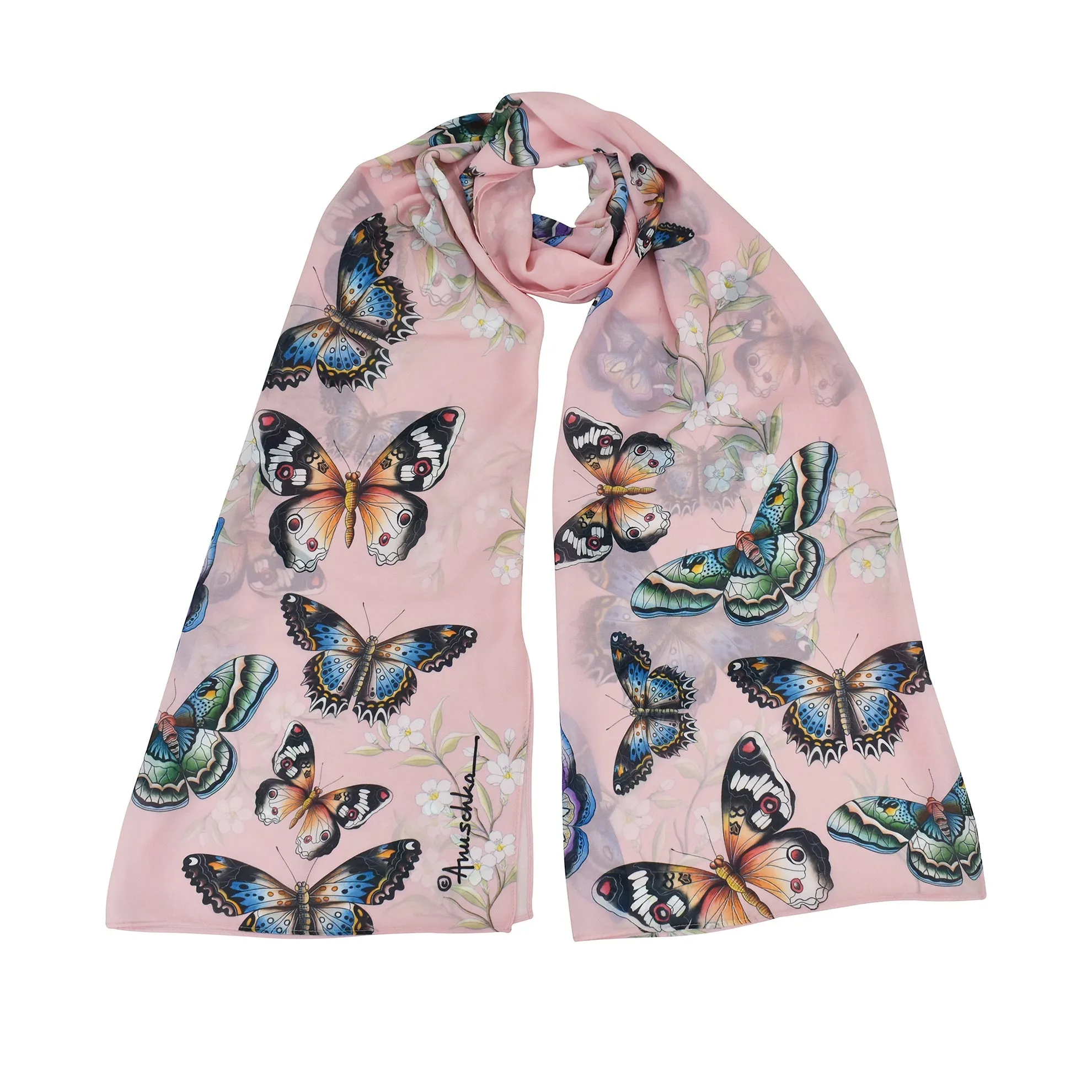 Printed Chiffon Scarf