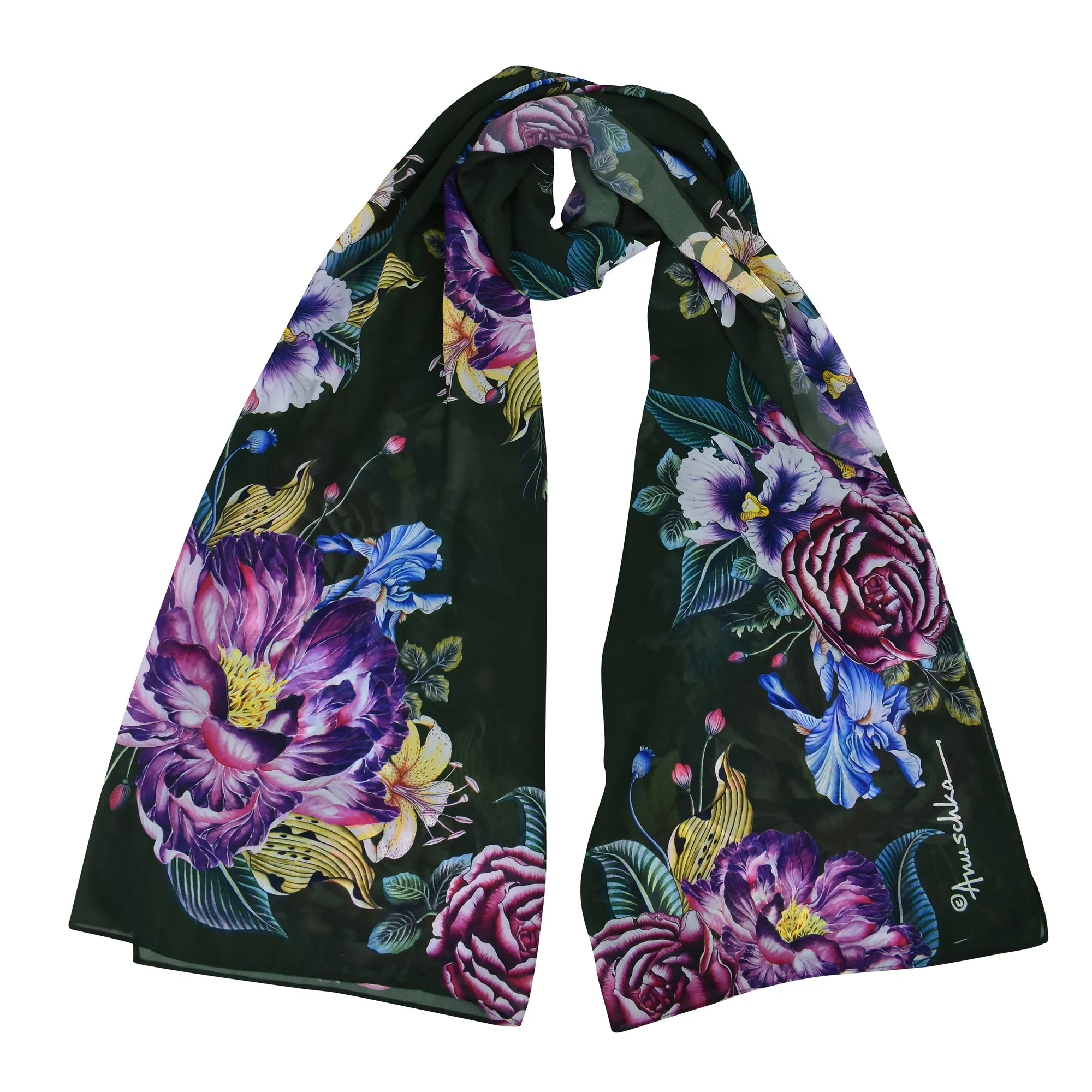 Printed Chiffon Scarf